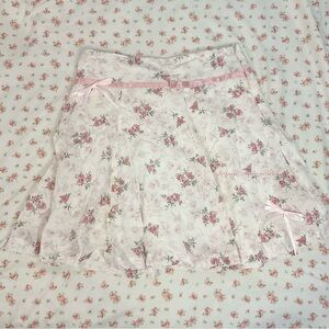 Vintage Coquette Pink Skirt
